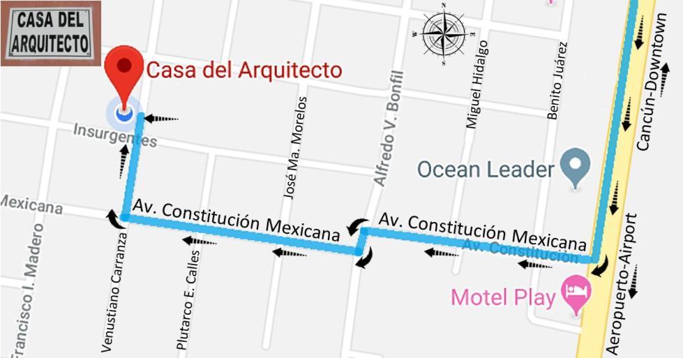 Casa Del Arquitecto Apartman Cancún Kültér fotó